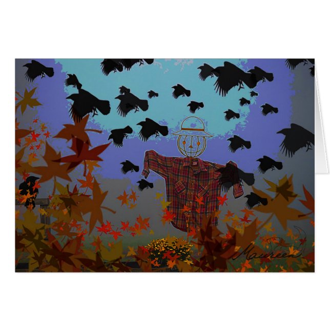 scarecrow and crows (Front Horizontal)