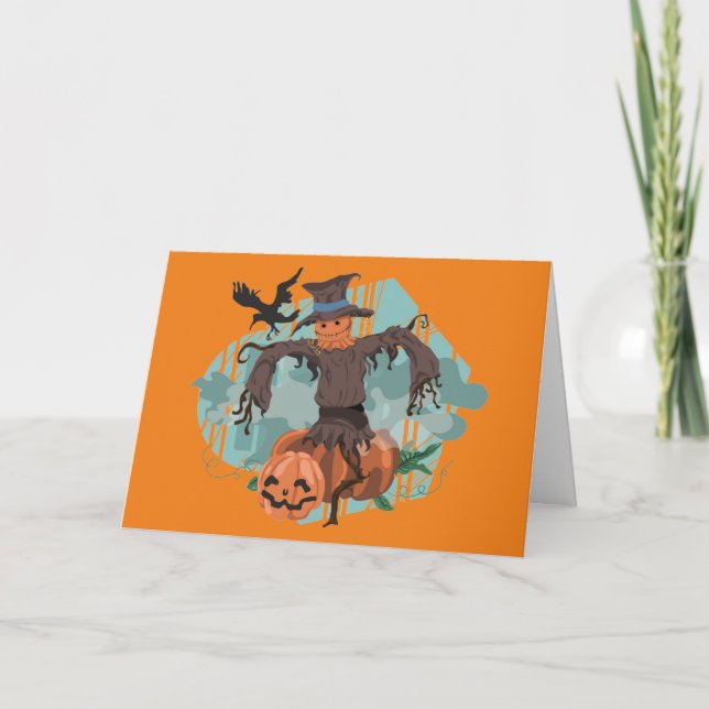 Scarecrow And Friends Card (Front)