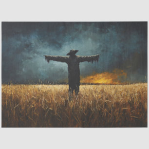 Scarecrow at Dusk Decoupage Tissue Paper