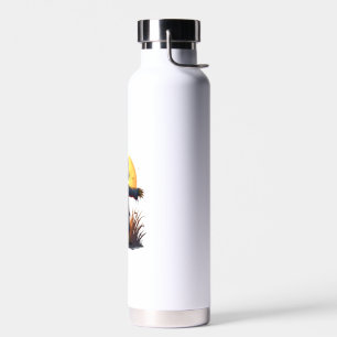 Scarecrow Cat Sentinel Water Bottle
