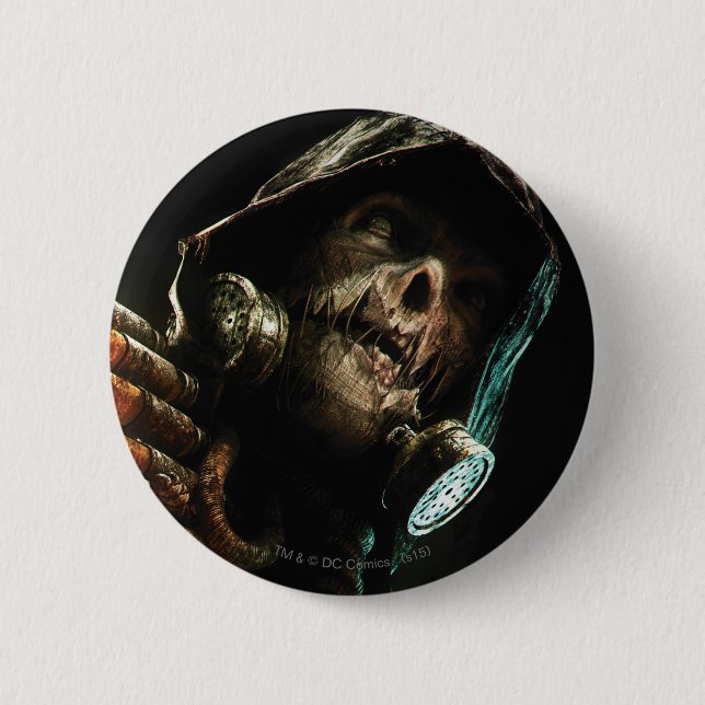 Scarecrow Character Art 6 Cm Round Badge (Front)