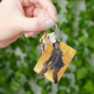 Scarecrow from Wizard of Oz, Vintage Fairy Tales Key Ring