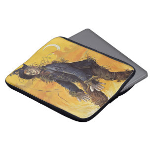 Scarecrow from Wizard of Oz, Vintage Fairy Tales Laptop Sleeve
