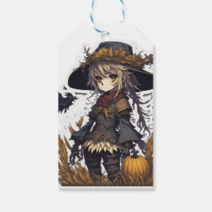 Scarecrow Halloween Gift Tags