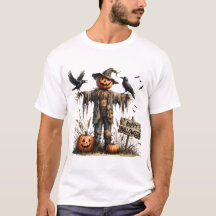 Scarecrow Halloween Men’s or Women’s T shirt.