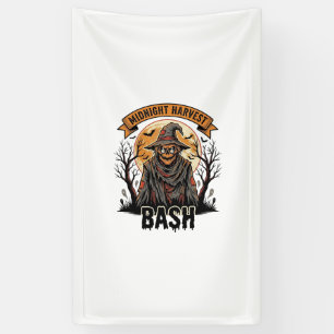 Scarecrow Halloween Shirt Vintage Engraving Party Banner
