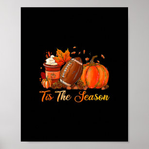scarecrow happy fall y all pumpkin thanksgiving ha poster
