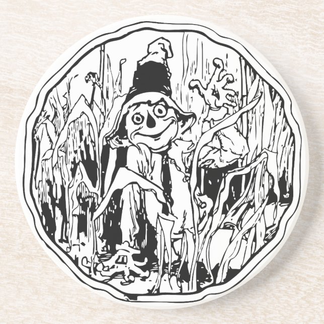 Scarecrow in the Corn Coaster (Front)