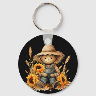 Scarecrow key ring