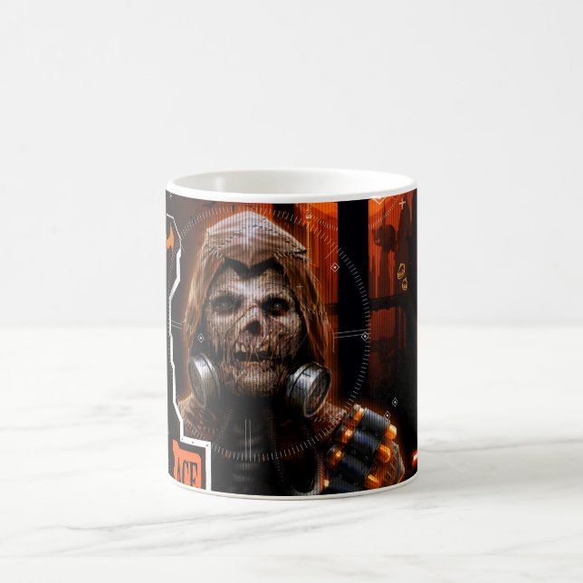 Scarecrow Orange Graphic Coffee Mug (Center)