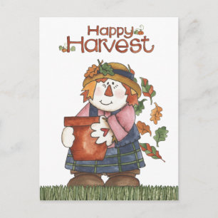 Scarecrow Postcard