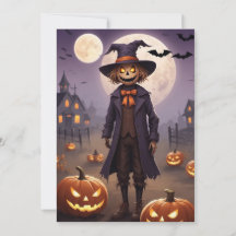 Scarecrow’s Spooky Harvest – Halloween Gift Card