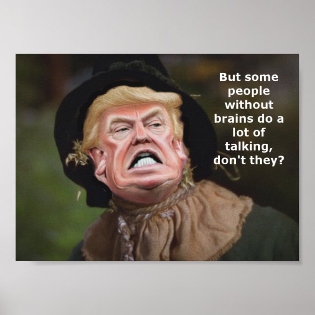 Scarecrow Trump Poster (Front)