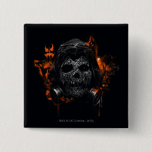 Scarecrow - Welcome To Gotham City 15 Cm Square Badge