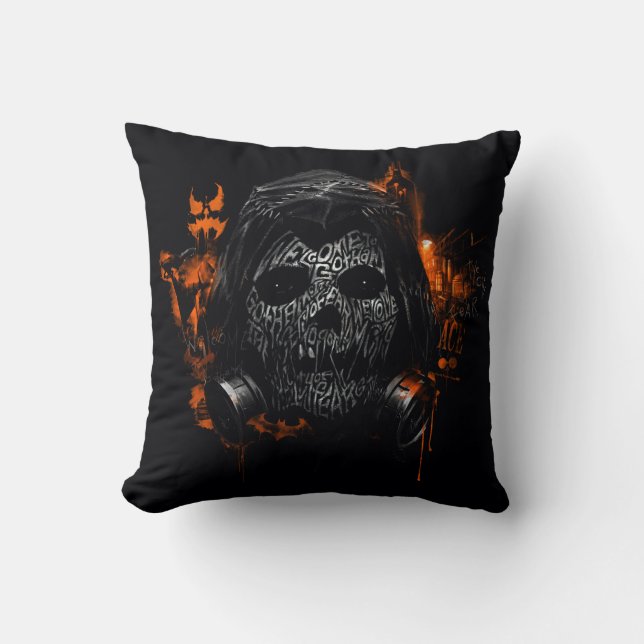 Scarecrow - Welcome To Gotham City Cushion (Front)