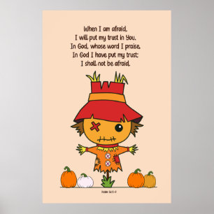 Scarecrow When I am Afraid Poster