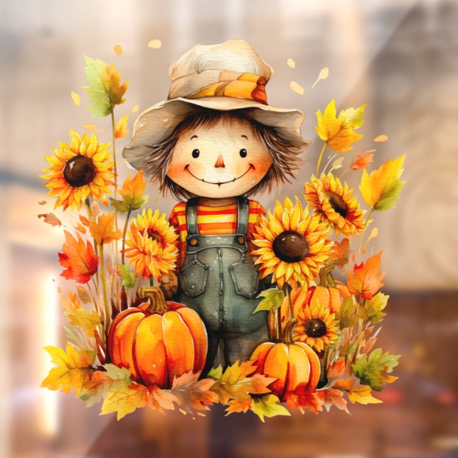 Scarecrow Window Cling (Sheet 2)