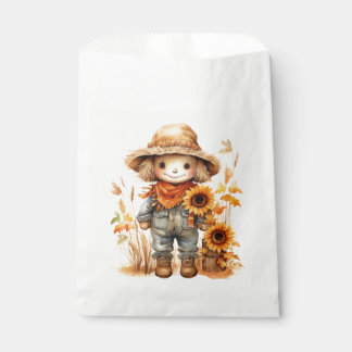 Scarecrow with Sunflower  Favour Bag