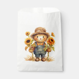 Scarecrow with Sunflower  Favour Bag
