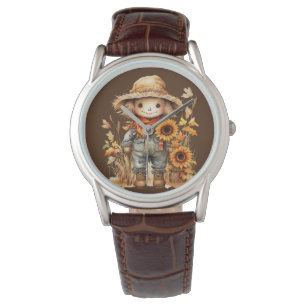 Scarecrow with Sunflowers  Watch
