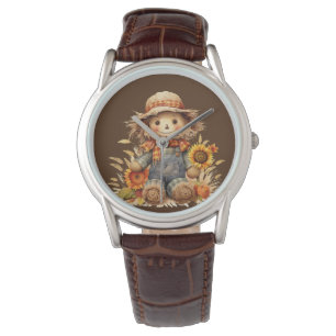 Scarecrow with Sunflowers  Watch
