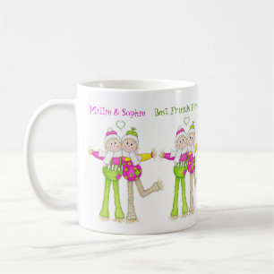 Scarecrows Personalised Best Friends Mug