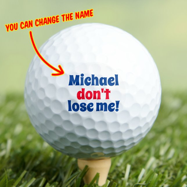 Scared Ball, Funny Custom Personalized Golf Balls (Creator Uploaded)