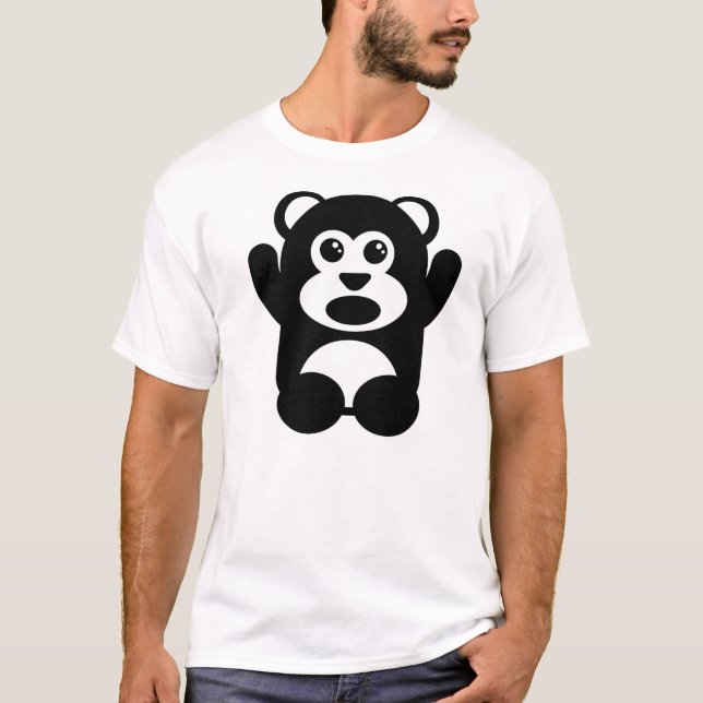Scared Bear T-Shirt (Front)