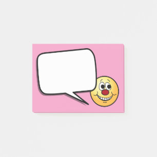 Scared Face Grumpey Post-it Notes