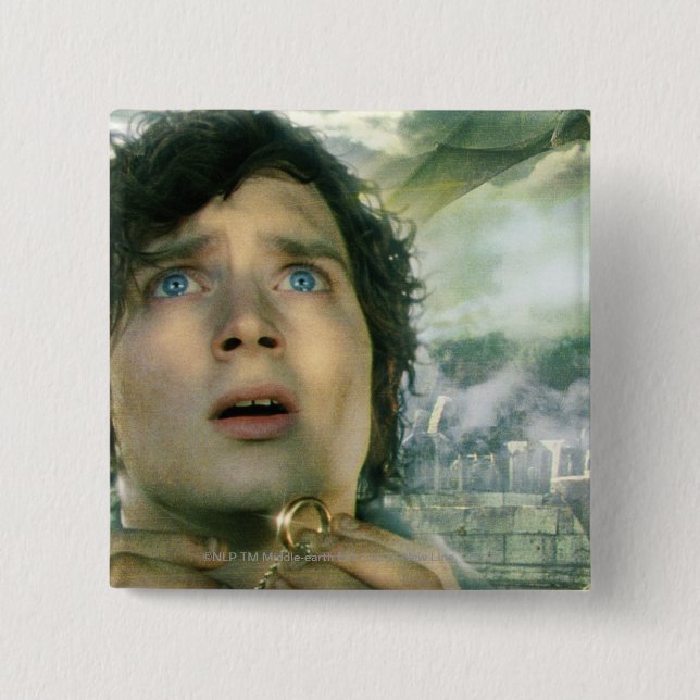 Scared FRODO™ Holding Ring 15 Cm Square Badge (Front)