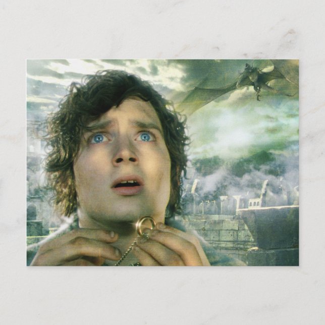 Scared FRODO™ Holding Ring Postcard (Front)