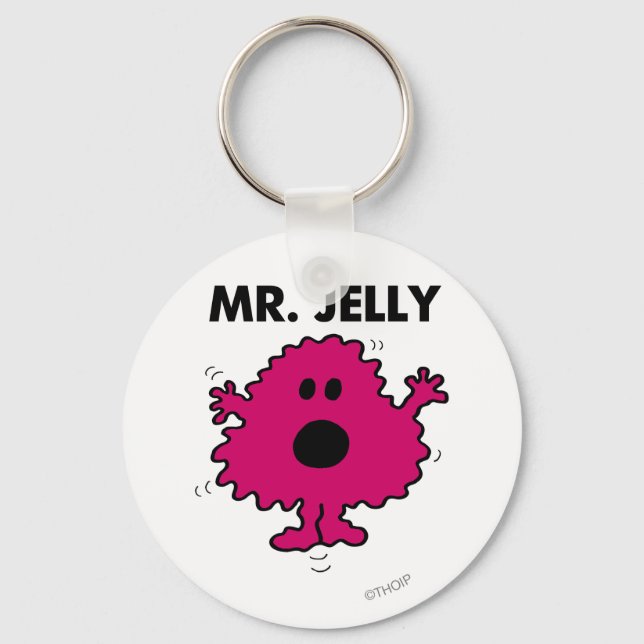 Scared & Nervous Mr. Jelly Key Ring (Front)