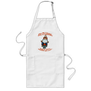 Scared Of The Dentist Long Apron