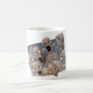 Scared Zombies Coffee Mug