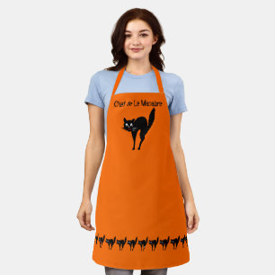 Scaredy Cat Halloween Apron
