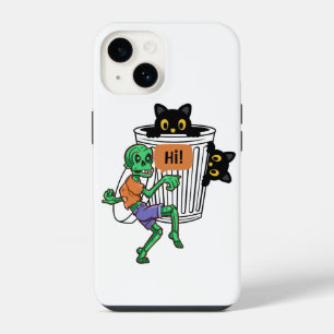 Scaredy Cat Halloween iPhone 14 Case