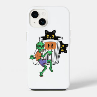 Scaredy Cat Halloween iPhone 14 Case