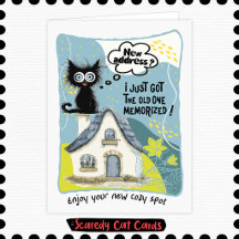 Scaredy Cat New Home