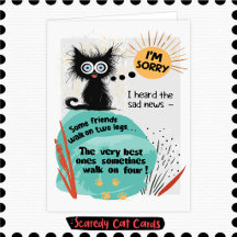 Scaredy Cat Pet Sympathy