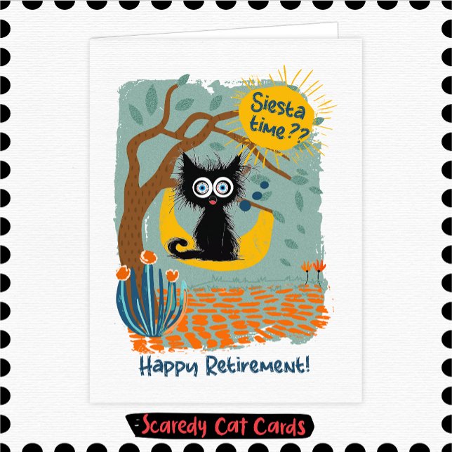 Scaredy Cat Retirement Card (Creator Uploaded)
