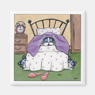 Scaredy Cats - Cat Magnet