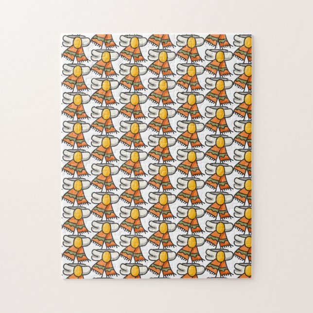 scarf jigsaw puzzle (Vertical)