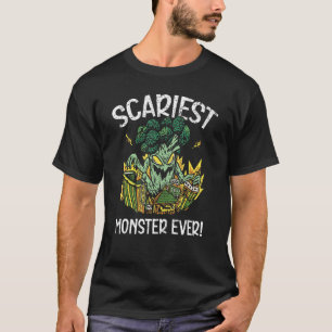 Scariest Monster Ever Vegan Vegetable Vegetarian B T-Shirt