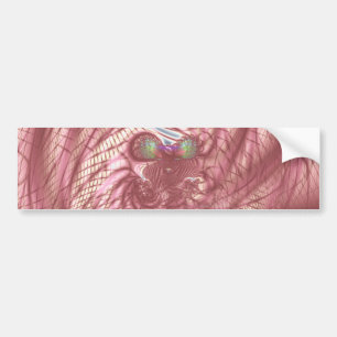 Scarlet Bird Bumper Sticker