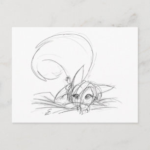 Scarlet Bored 001 Postcard