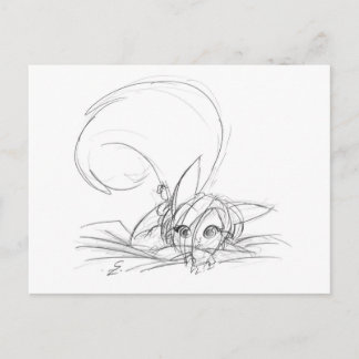 Scarlet Bored 001 Postcard