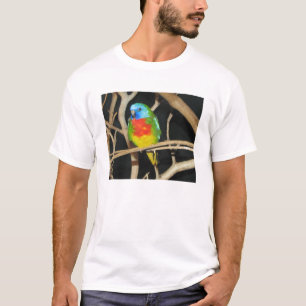 Scarlet-Chested Parakeet - Neophema splendida T-Shirt