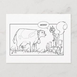 Scarlet Communication Postcard