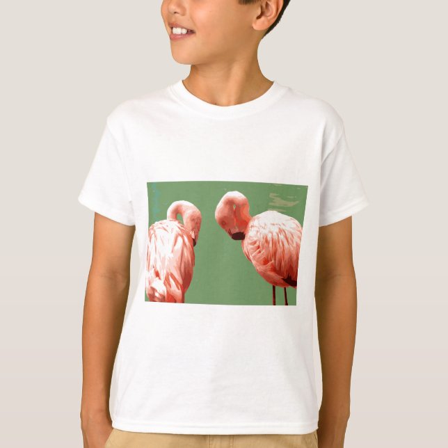 Scarlet Flamingo T-Shirt (Front)