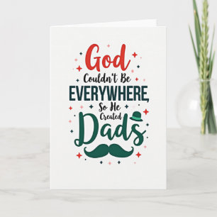 Scarlet God Dads Card